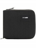Pacsafe RFIDsafe Zip Around Wallet schwarz