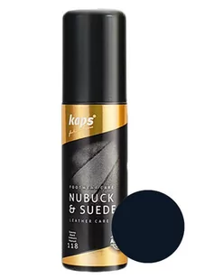 Kaps Pasta do zamszu nubuku Spray 13 kolorów Renowator 117-granatowy) 39 - Akcesoria obuwnicze - miniaturka - grafika 1