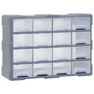 Regały - Organizer z 16 średnimi szufladkami, 52x16x37 cm Lumarko! - miniaturka - grafika 1