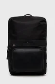 Plecaki - Tommy Hilfiger plecak męski kolor czarny duży gładki - miniaturka - grafika 1