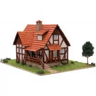 Klocki - Składany Domek z Cegły 3D - Górski Domek Casa Alpina 'Mini' - miniaturka - grafika 1