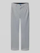 Spodnie i spodenki dla chłopców - Spodnie materiałowe z wpuszczanymi kieszeniami w stylu francuskim - miniaturka - grafika 1