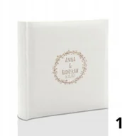 Albumy fotograficzne - Album ślubny, wsuwany, 200 zdjęć 10x15, personalizowany, 12 wzorów - miniaturka - grafika 1