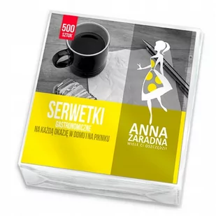 Anna Zaradna Serwetki gastronomiczne 15X15 opakowanie 500 sztuk PP0213 PP0213 - Urodziny dziecka - miniaturka - grafika 2