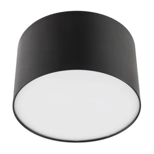 Reflektor LED Lindby Nivoria, 11 x 6,5 cm, czarny piaskowy, aluminium - Lampy sufitowe - miniaturka - grafika 3
