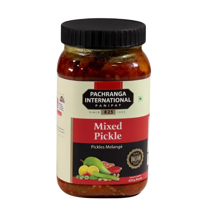 Pikle mieszane Pachranga International Mixed Pickle 800g - ostro-kwaśne