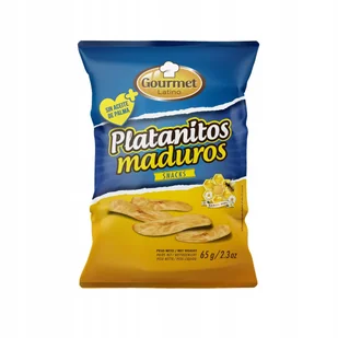 Chipsy z plantanów Platanitos Maduros Gourmet Latino 65g - Chipsy - miniaturka - grafika 1