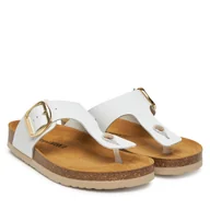 Klapki i japonki damskie - Japonki Dr. Brinkmann 700681-03 Biały - miniaturka - grafika 1