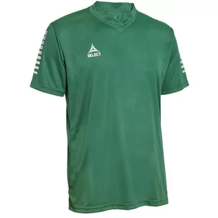 Koszulki sportowe męskie - Koszulka piłkarska poliestrowa męska Select PISA zielona - grafika 1