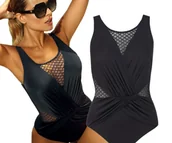 Stroje kąpielowe - Self strój kąpielowy damski jednoczęściowy modelujący elegancki kobiecy R.L - miniaturka - grafika 1