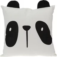 Kołdry i poduszki dla dzieci - Poduszka Safari Tour Panda czarno-biały, 40 x 40 cm - miniaturka - grafika 1