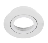 Oprawy, klosze i abażury - Punktowa Oprawa Sufitowa Okrągła Wpuszczana Aktyn 1 Ov Biała Ip20 Edo777119 Edo - miniaturka - grafika 1