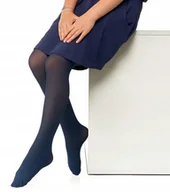 Skarpetki damskie - RAJSTOPY DZIEWCZĘCE RAJSTOPKI DLA DZIEWCZYNKI GRUBE 40 DEN MORAJ 116-122 GRANAT - miniaturka - grafika 1