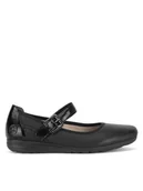 Baleriny - Rieker Baleriny L9352-00 Czarny - miniaturka - grafika 1