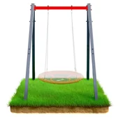 Place zabaw - Huśtawka Ogrodowa STELAŻ  Bocianie gniazdo KSOZ016 K-SPORT - miniaturka - grafika 1