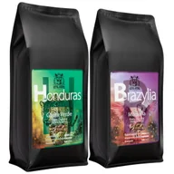Kawa - Kawa Ziarnista Honduras + Brazylia Mogiana 1kg 2 szt. 100% Arabica Świeżo Palona Royal Aroma Coffee - miniaturka - grafika 1