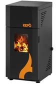 Piece wolnostojące - Piecyk z płaszczem wodnym Kepo Etaz Flame 18 kW - miniaturka - grafika 1