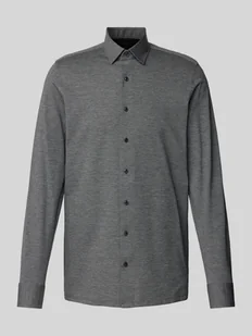 Koszula biznesowa o kroju modern fit z listwą guzikową - Koszule męskie Koszula biznesowa o kroju modern fit z listwą guzikową - Koszule męskie - miniaturka - grafika 1
