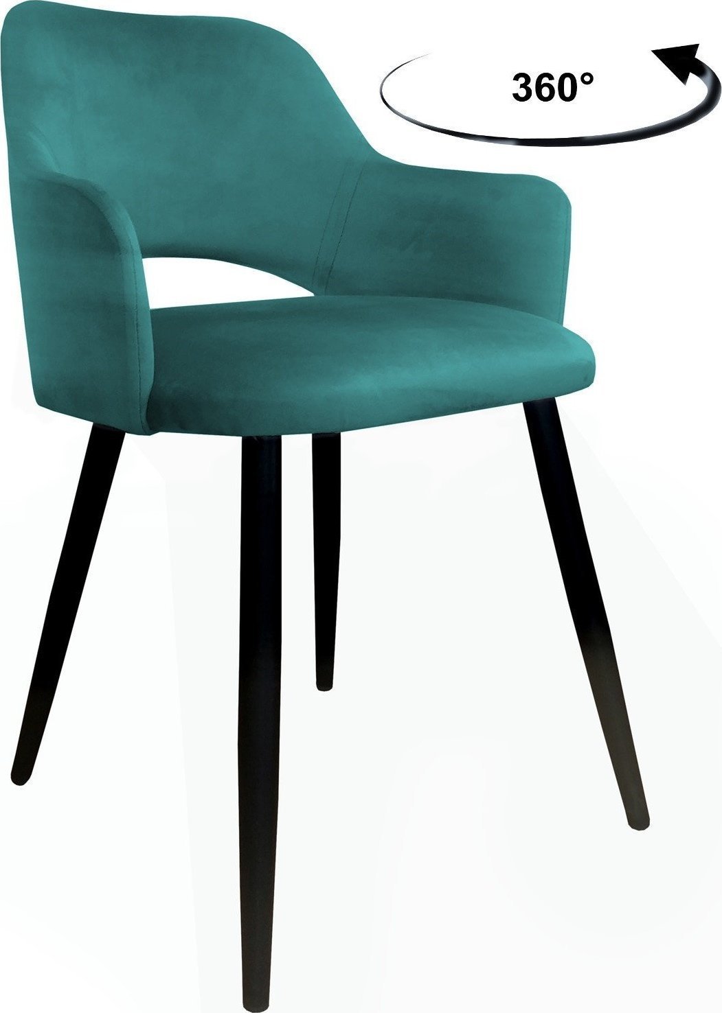 Atos Krzesło obrotowe Milano podstawa czarna MG20