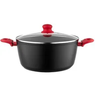 Garnki - Garnek aluminiowy Mars z pokrywką 28 cm 6,4 l - miniaturka - grafika 1