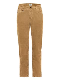 Spodnie męskie - Camel Active Spodnie sztruksowe - Regular fit - w kolorze jasnobrązowym - grafika 1