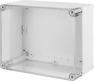 Elektro-Plast INDUSTRIAL Puszka hermetyczna n/t 220x170x107mm IP65 szara, pokrywa transparentna 2717-01 - Inne akcesoria elektryczne - miniaturka - grafika 1