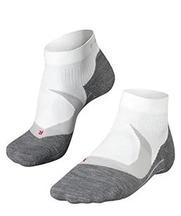 FALKE Mężczyźni Skarpety do biegania RU4 Endurance Cool Short M SSO Oddychający I Szybkoschnący przeciw pęcherzom cienkie 1 Para, Biały (White-Mix 2020), 44-45 - Skarpetki damskie - miniaturka - grafika 1