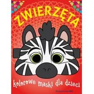 Kinder party - Zwierzęta Kolorowe maski dla dzieci K Kałucki - miniaturka - grafika 1