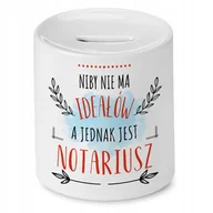 Skarbonki - Skarbonka Dla Notariusza na Urodziny na Prezent z Nadrukiem ze Zdjęciem - miniaturka - grafika 1