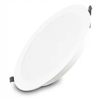 Lampy sufitowe - Panel Led Sufitowy Oczko Plafon Okrągły Mocny 20W 230V 4000K - miniaturka - grafika 1