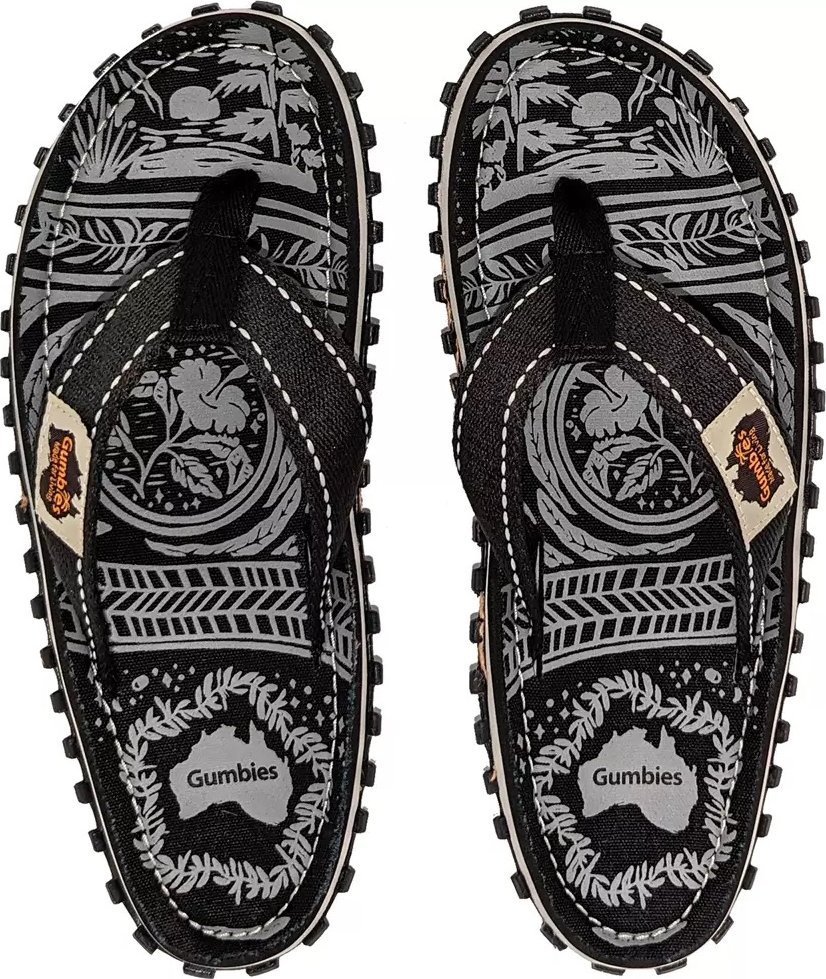 Japonki męskie Gumbies Gumbies japonki unisex MIDNIGHT BLACK 50