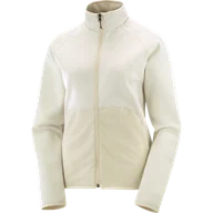 Koszulki sportowe damskie - BLUZA SALOMON ESSENTIAL WARM FZ W C22260 - miniaturka - grafika 1