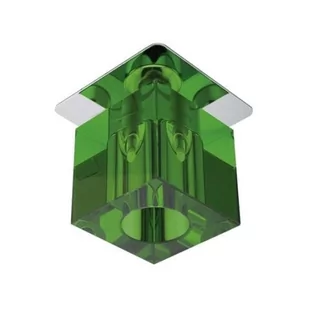 Candellux Podtynkowa halogenowa OPRAWA sufitowa OCZKO SK-18 2280236 chrom Zielony - Lampy sufitowe - miniaturka - grafika 1