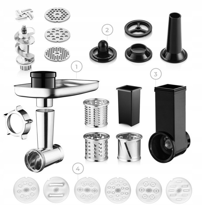 Akcesoria do robota planetarnego Mozano Kitchen Advanced