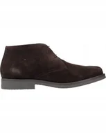 Botki męskie - Geox Claudio Trzewiki Skórzane Brązowe 42 Ż8C - miniaturka - grafika 1