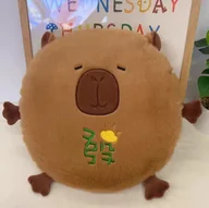 Maskotki i pluszaki - Maskotka Duża Poducha Kapibara 58 Cm X 50 Cm - miniaturka - grafika 1