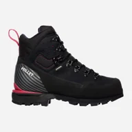 Buty trekkingowe damskie - Buty trekkingowe damskie MILLET W G Trek 5 Goretex czarny - miniaturka - grafika 1