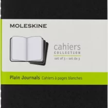 Moleskine Moleskine Plain Cahier - Black Cover (3 Set) - Pozostałe książki - miniaturka - grafika 1