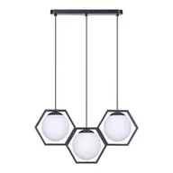Lampy sufitowe - Kaja ALFRED OLSZEWSKI Lampa wisząca z matowymi kloszami w ramkach K-4786 z serii FAVO - miniaturka - grafika 1