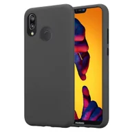 Etui i futerały do telefonów - Etui ochronne Cadorabo do Huawei P20 LITE 2018 / NOVA 3E w kolorze szarym hybrydowe etui na telefon komórkowy silikonowa osłona TPU - miniaturka - grafika 1
