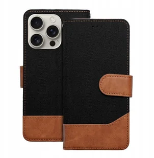 Kabura JEANS Book do SAMSUNG A13 5G / A04S czarny - Etui i futerały do telefonów - miniaturka - grafika 1