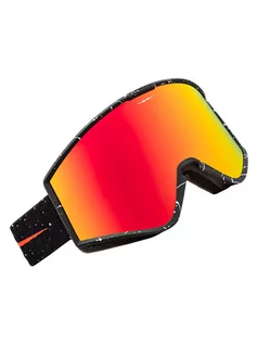 Okulary przeciwsłoneczne - Electric KLEVELAND MATTE SPEC FIRE CHROME męskie okulary snowboardowe - grafika 1