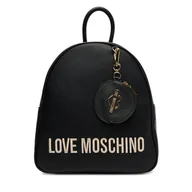 Torebki damskie - Plecak LOVE MOSCHINO JC4108PP1NLT1000 Czarny - miniaturka - grafika 1