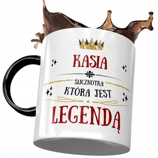 Kubek Czarny Dla Kasi Koleżanki Żony na Prezent z Nadrukiem ze Zdjęciem + Opakowanie na prezent (wzór 02) - Kubki Kubek Czarny Dla Kasi Koleżanki Żony na Prezent z Nadrukiem ze Zdjęciem + Opakowanie na prezent (wzór 02) - Kubki - miniaturka - grafika 1