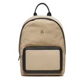 Plecaki - Plecak Tommy Hilfiger Th Essential S Backpack Cb AW0AW15711 White Clay / Black 0F4 - miniaturka - grafika 1