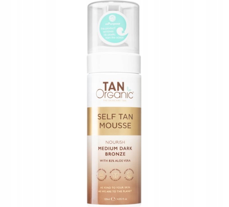 Tan Organic Pianka samoopalająca Samoopalacz 120ml