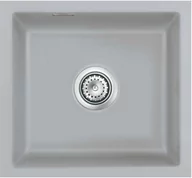 Zlewozmywaki - Zlewozmywak ceramiczny SYSTEMCERAM Mera 42 U Titan Korek automatyczny 5301 02 - miniaturka - grafika 1
