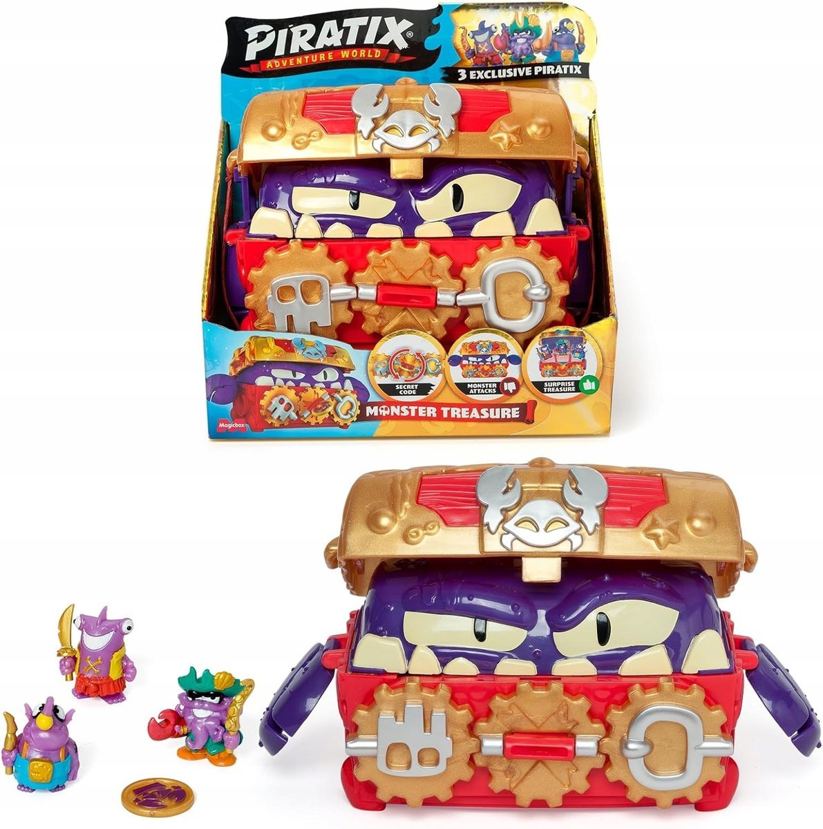 PIRATIX FIGURKA Z BAJKI MAGICBOX ZESTAW PIRATIX WIELOKOLOROWY PREZENT