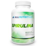 Suplementy naturalne - Allnutrition Spirulina 90 kap Odporność Anemia - miniaturka - grafika 1