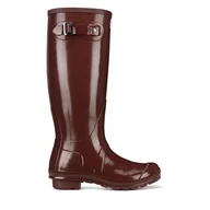 Kalosze damskie - Kalosze Hunter WFT1000RGL Czerwony - miniaturka - grafika 1